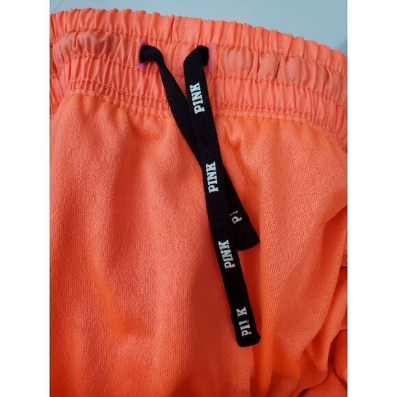 PINK Victoria's Secret Campus Running Sequin Coral Jogging Shorts Fully … - Picture 8 of 11